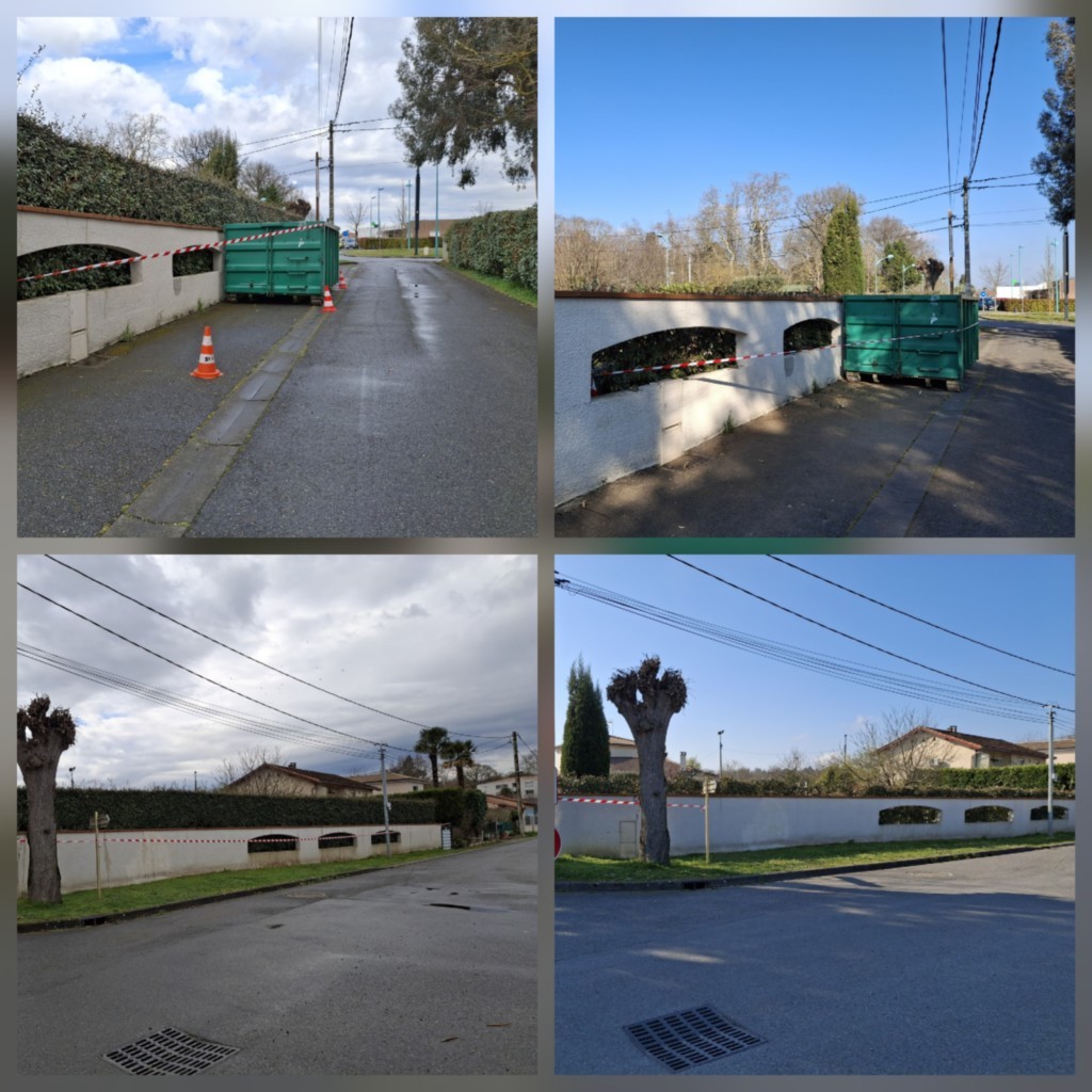 Rabattage de haies sur Miremont